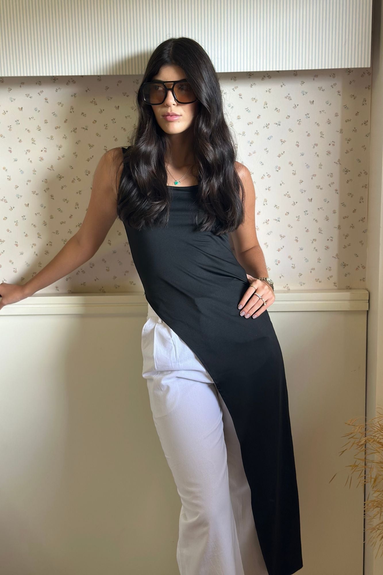 Betina Asymmetrical Blouse