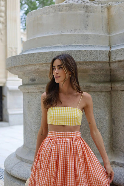 Bia Plaid Set