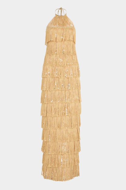 Claire Fringed Dress